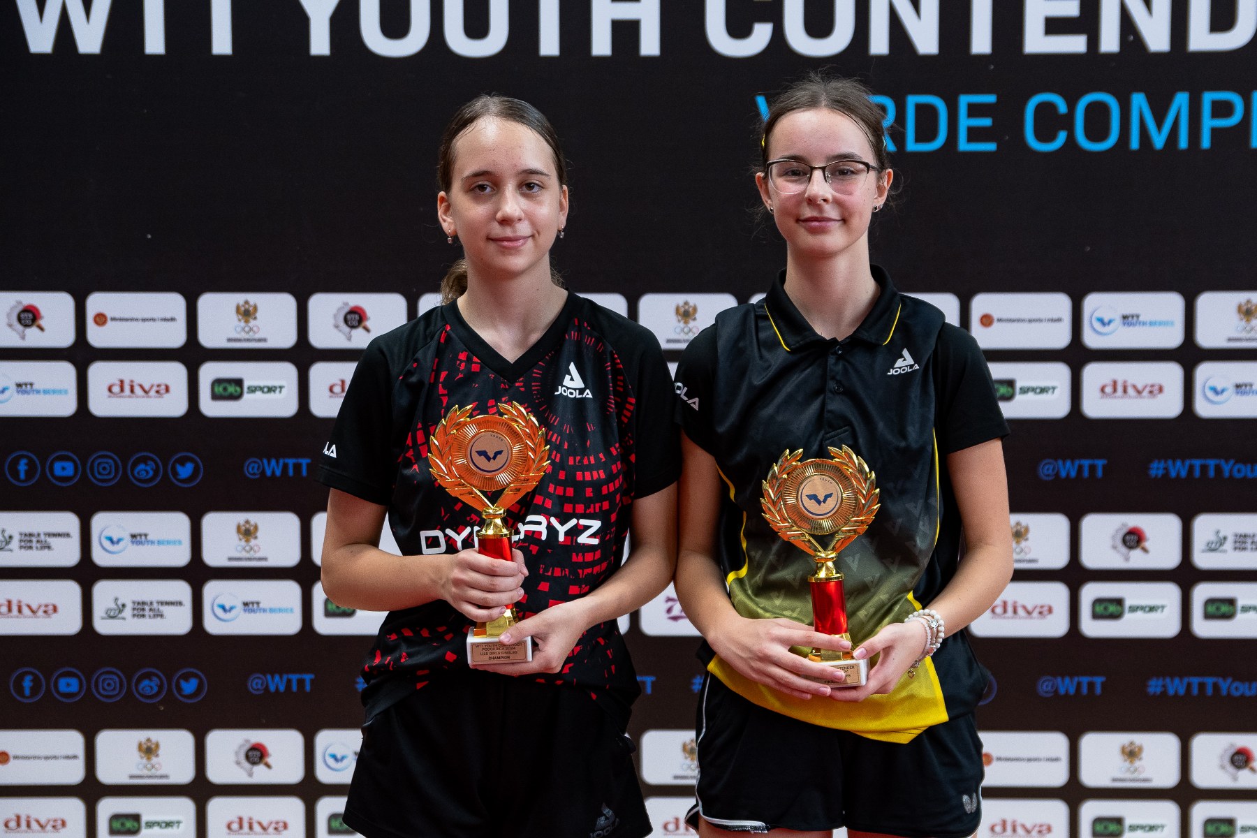 Anastasija Vujovic U15 GS WTT YC 2024 Podgorica